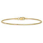 14k 1.1mm Box Chain - Product Photo