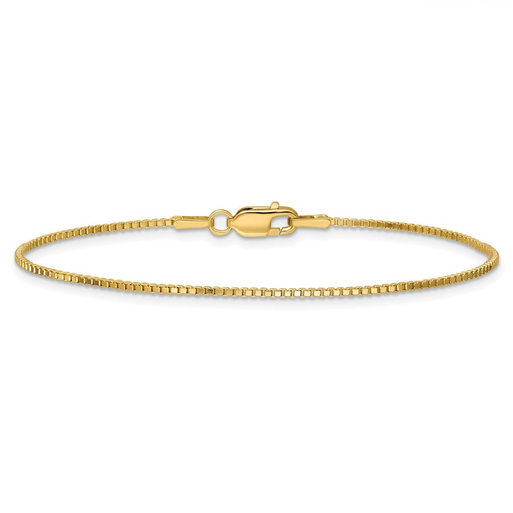 14k 1.1mm Box Chain - Product Photo