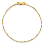 14k 1.1mm Box Chain - Product Photo