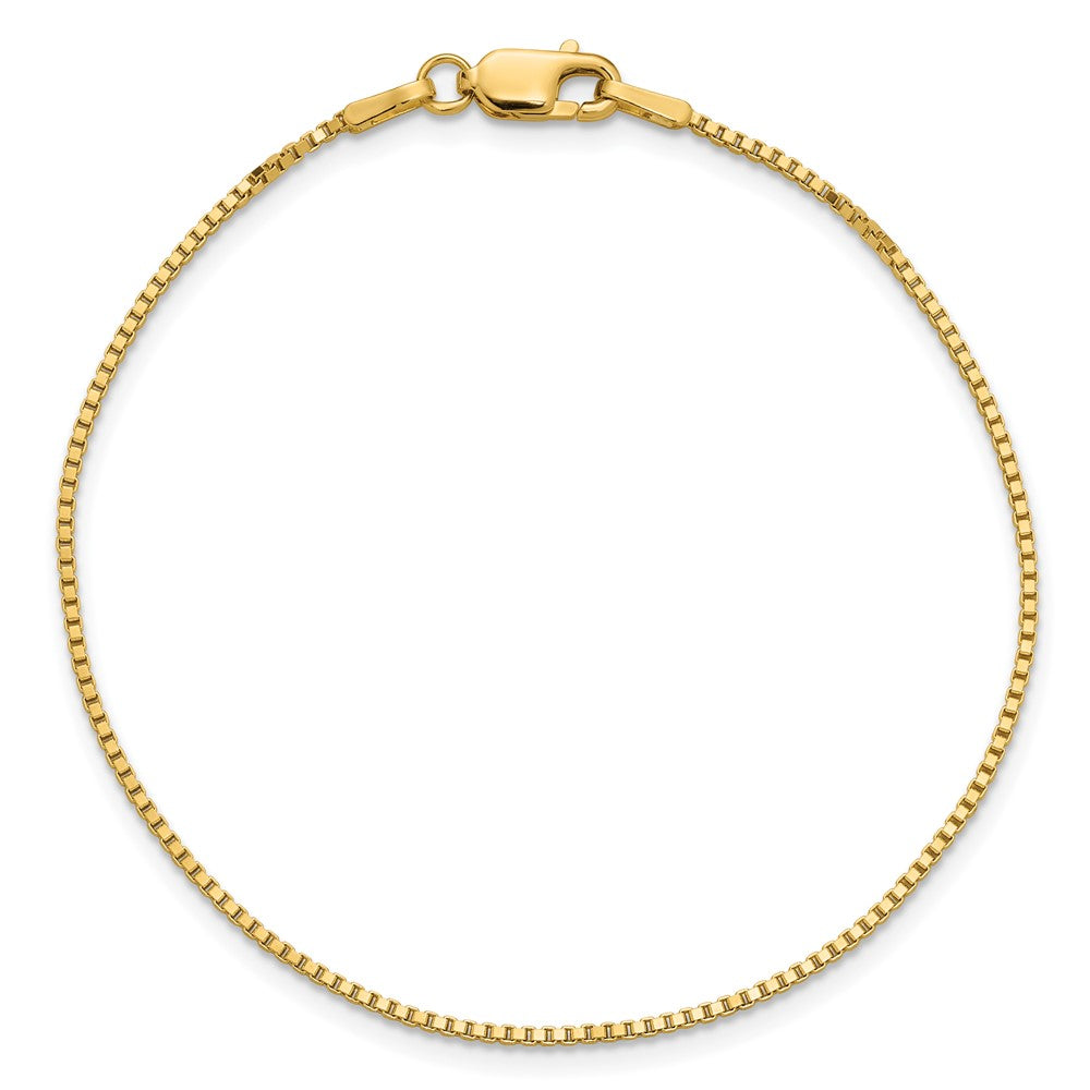 14k 1.1mm Box Chain - Product Photo