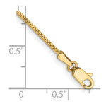 14k 1.1mm Box Chain - Product Photo