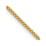 14k 1.1mm Box Chain - Product Photo