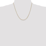 14k 1.3mm Box Chain - Product Photo