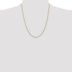 14k 1.3mm Box Chain - Product Photo