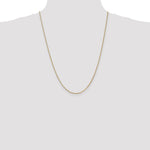 14k 1.3mm Box Chain - Product Photo