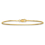 14k 1.3mm Box Chain - Product Photo