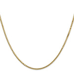 14k 1.5mm Box Chain - Product Photo