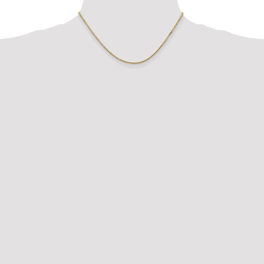14k 1.5mm Box Chain - Product Photo