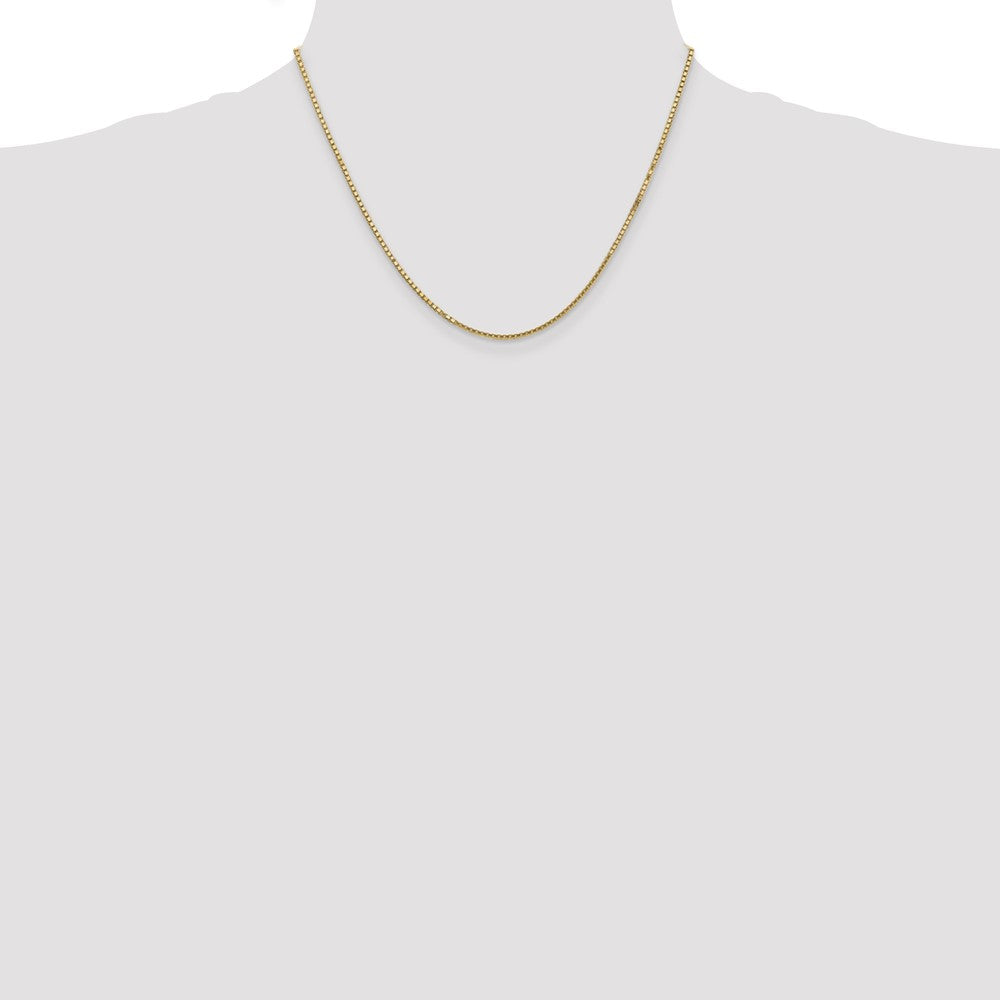 14k 1.5mm Box Chain - Product Photo