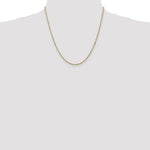 14k 1.5mm Box Chain - Product Photo