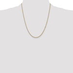 14k 1.5mm Box Chain - Product Photo