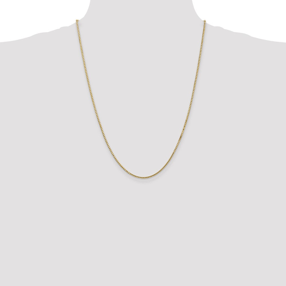 14k 1.5mm Box Chain - Product Photo