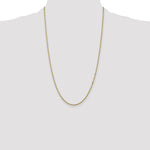 14k 1.5mm Box Chain - Product Photo