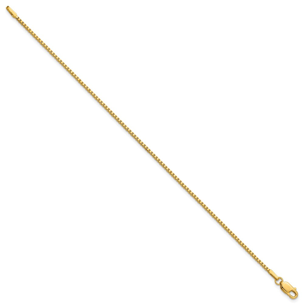 14k 1.5mm Box Chain - Product Photo