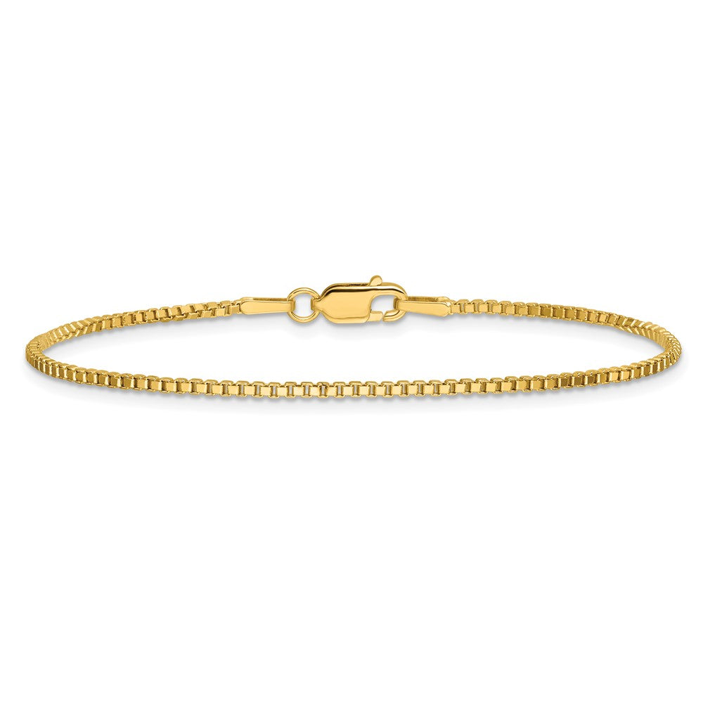 14k 1.5mm Box Chain - Product Photo