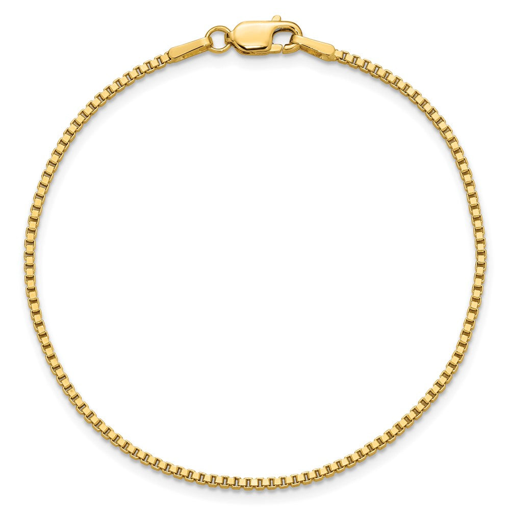 14k 1.5mm Box Chain - Product Photo
