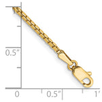 14k 1.5mm Box Chain - Product Photo