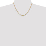 14k 1.9mm Box Chain - Product Photo