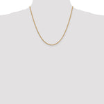 14k 1.9mm Box Chain - Product Photo