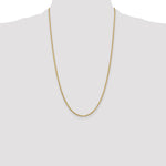 14k 1.9mm Box Chain - Product Photo