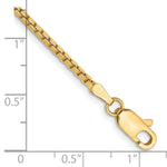 14k 1.9mm Box Chain - Product Photo