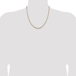 14k 2.5mm Box Chain - Product Photo