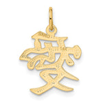 14k Love Symbol Charm - Product Photo