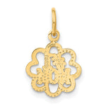 14K Yellow Gold 