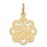 14K Yellow Gold I LOVE NANA Charm - Product Photo
