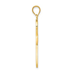 14K Yellow Gold Ankh Cross Charm - Product Photo