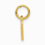 10K / 14K Yellow Gold Racing Flags Charm - Product Photo