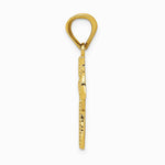 14K Yellow Gold Celtic Cross Pendant - Product Photo