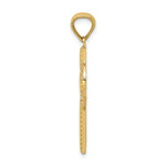 14K Yellow Gold Celtic Cross Pendant - Product Photo