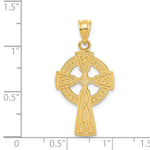 14k Celtic Cross Pendant - Product Photo