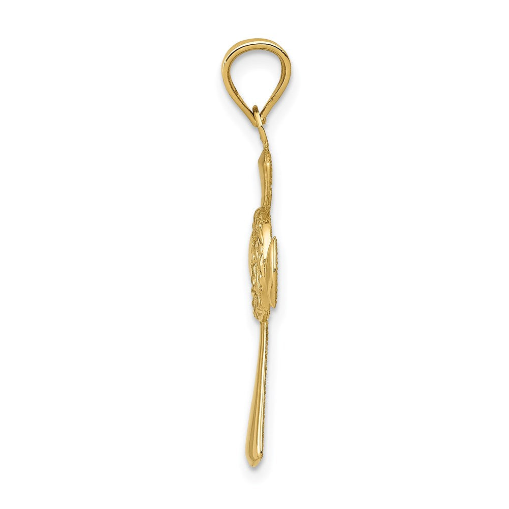 14k Celtic Cross Pendant - Product Photo