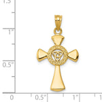 14k Celtic Cross Pendant - Product Photo