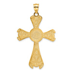 14K Yellow Gold Celtic Cross Pendant - Product Photo