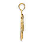 14k Praying Girl Pendant - Product Photo