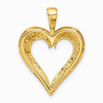 10K / 14K Yellow Gold Ankh Cross Charm - Product Photo