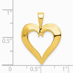 10K / 14K Yellow Gold Ankh Cross Charm - Product Photo
