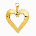 10K / 14K Yellow Gold Ankh Cross Charm - Product Photo