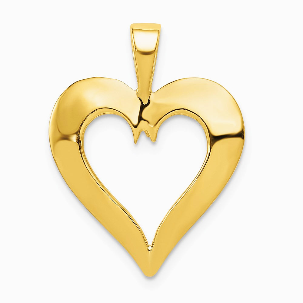 10K / 14K Yellow Gold Ankh Cross Charm - Product Photo