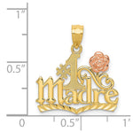 14K Two-tone Yellow and Rose Gold 