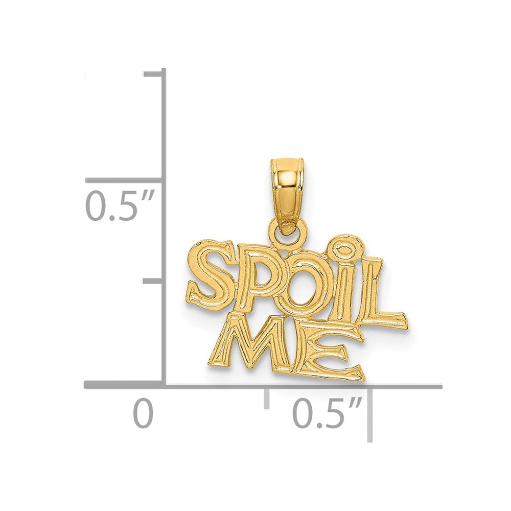 14K SPOIL ME Charm - Product Photo