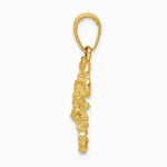 10K / 14K Yellow Gold Scorpion Charm - Product Photo