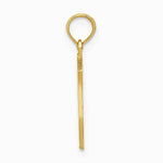 10K / 14K Yellow Gold Police Badge Pendant - Product Photo