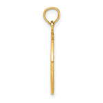14k Dancer in Circle Frame Charm - Product Photo