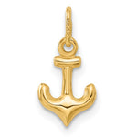 14k Anchor Charm - Product Photo
