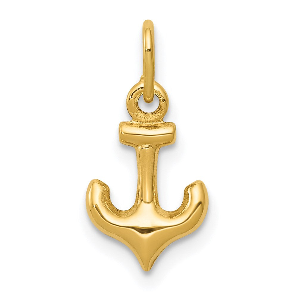 14k Anchor Charm - Product Photo