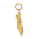 14k Four Shell Cluster Pendant - Product Photo